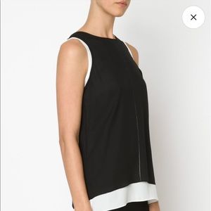 Vince Two Tone Tank Top